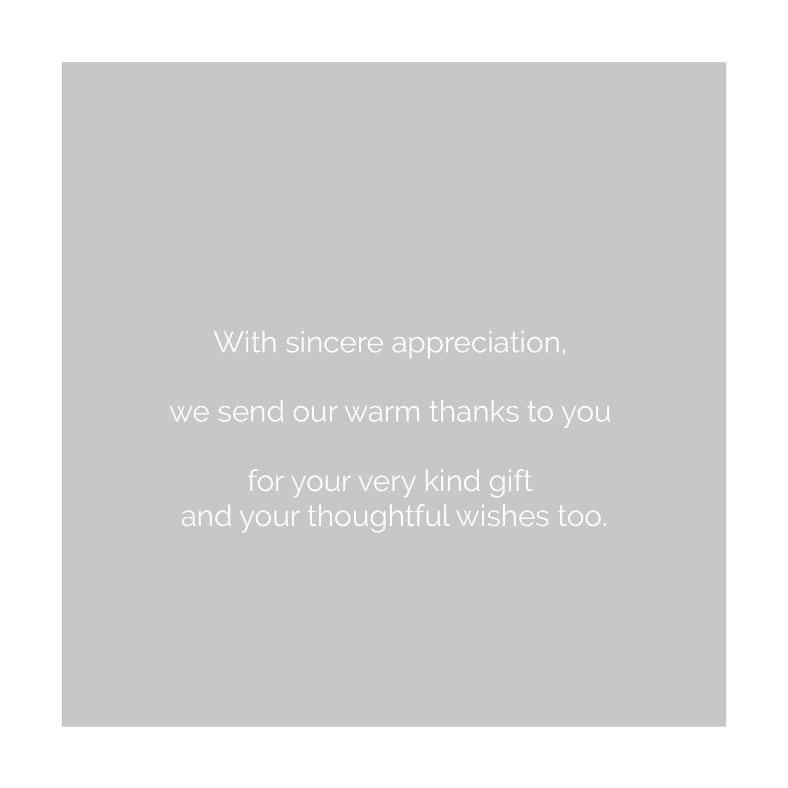 Wedding Thank You Card Love And Thanks Collage Wedding Thank You