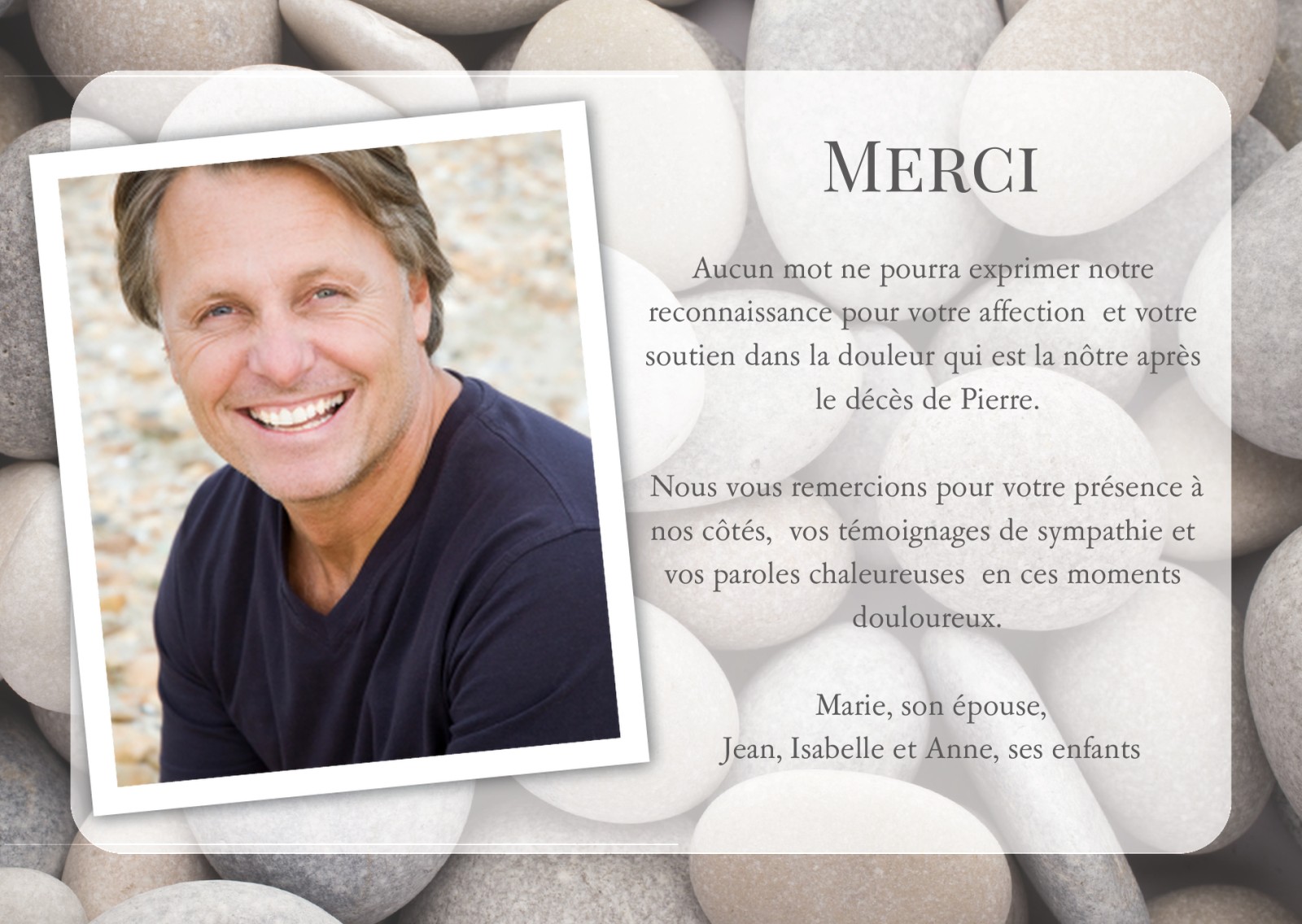Cartes De Remerciement Uniques Carte De Remerciements Originale